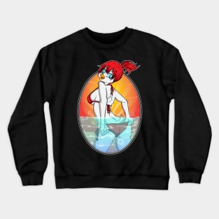 Campus Party Queen Crewneck Sweatshirt